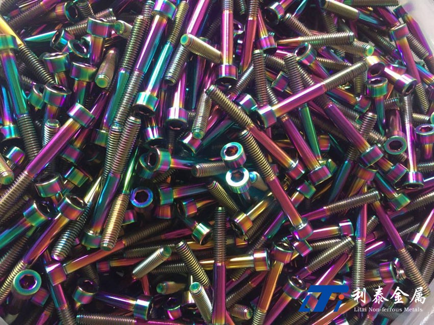 鈦內(nèi)六角螺栓、鈦螺母、標準件、鈦螺絲 