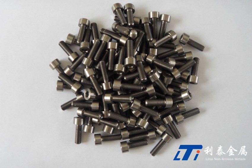 鈦內(nèi)六角螺栓、鈦螺母、標準件、鈦螺絲 